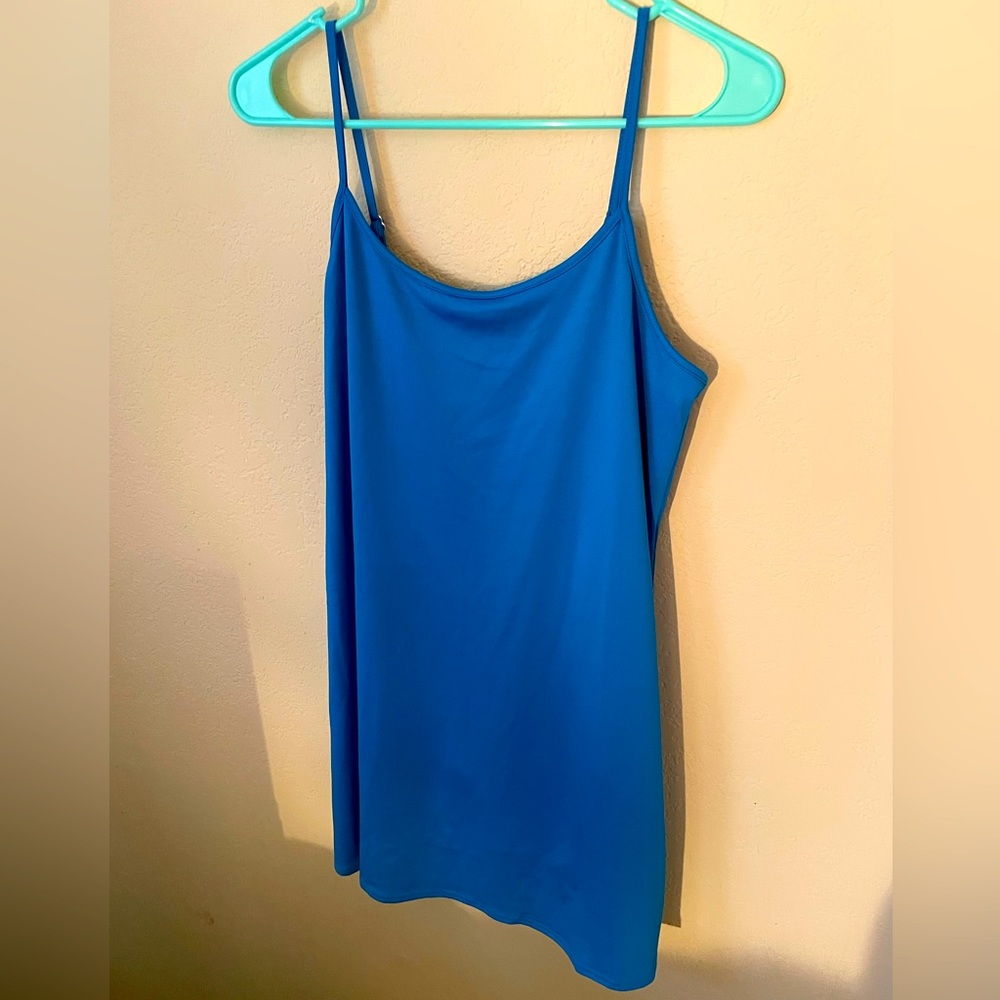 **NWT** size L blue J. Crew strappy short dress
